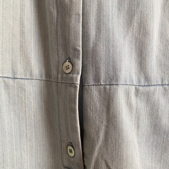 Rylee and Cru Chambray Short Sleeve Jumpsuit - Picture 3 of 3